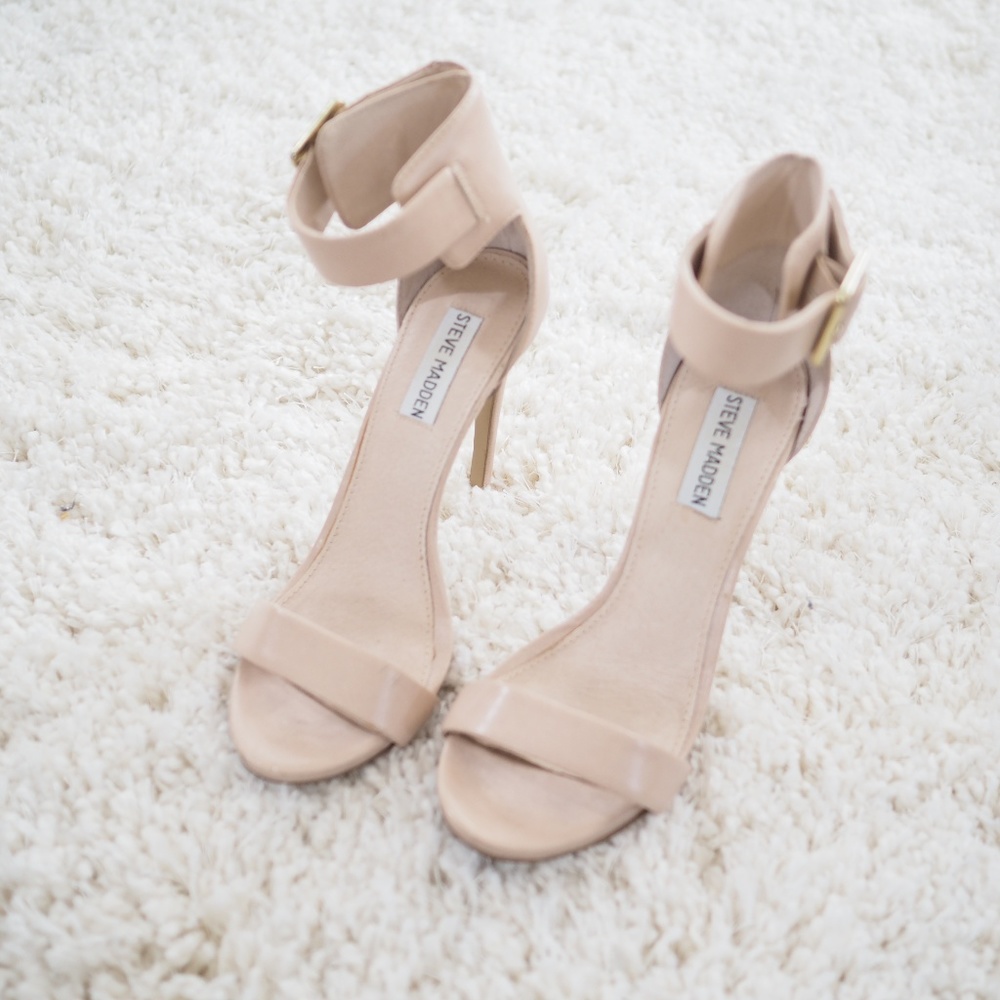 Steve Madden Nude Marlenee Sandal
